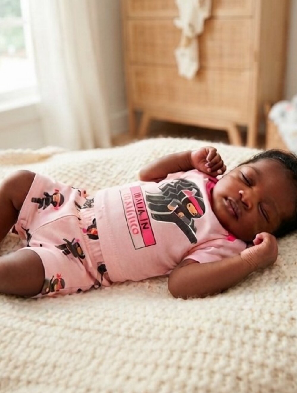 The Children's Place 0-3M Pink Baby Pajamas
